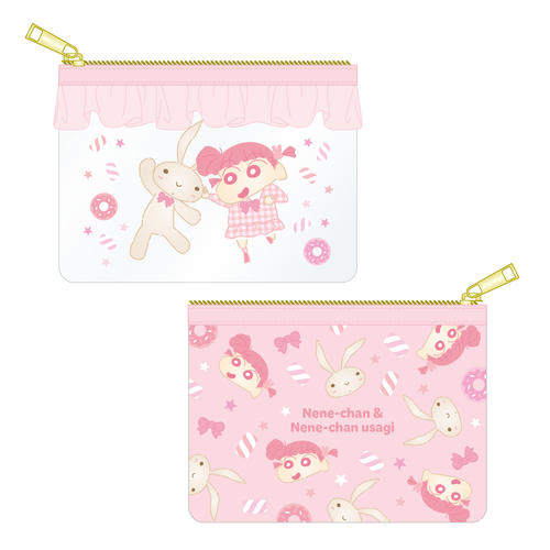 クレヨンしんちゃん フラットポーチ ゆめかわフレンズ ネネちゃん
